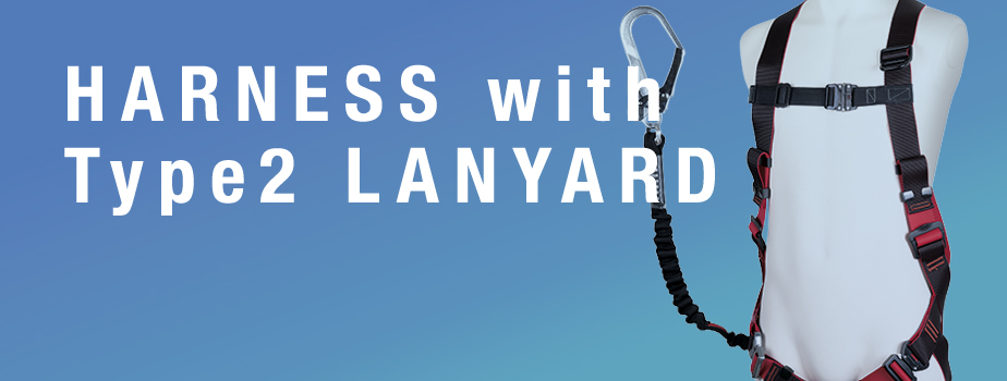 HARNESS with Type2 LANYARD